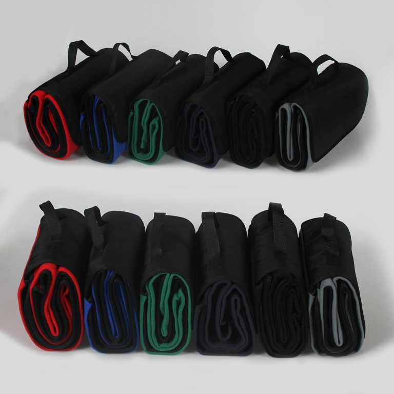 Ready to ship-Promotional blanket-100%polyester-custom logo