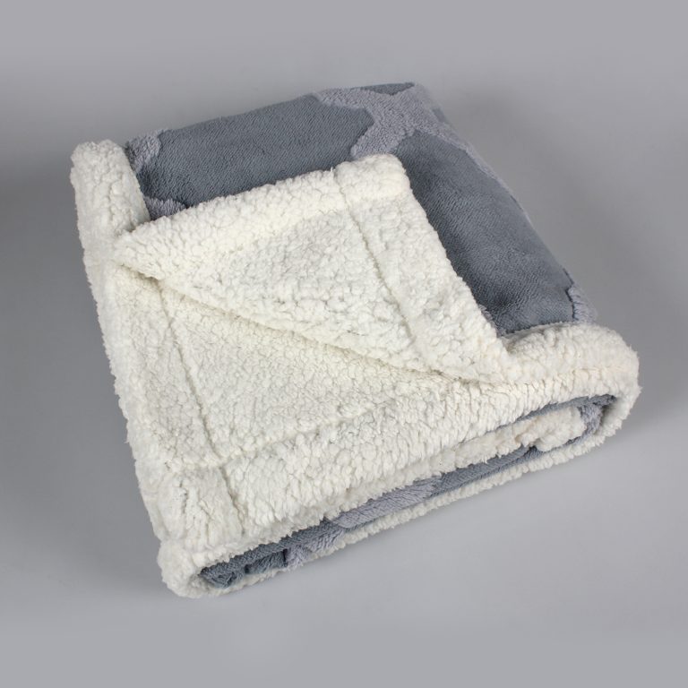 fleece sherpa blanket-custom print fleece sherpa blanket-2 ply solid sherpa fle